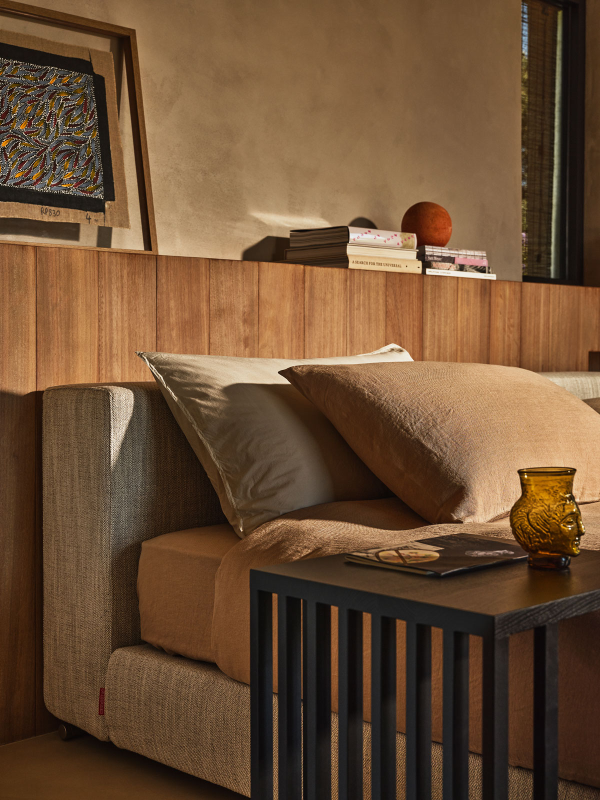 Groundpiece Bett von Flexform