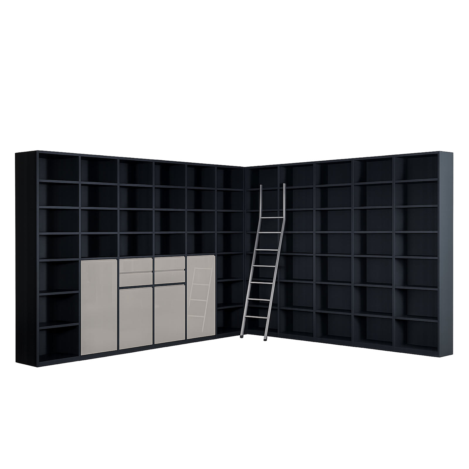 Publicum Bibliothekensystem von Cramer Holzmanufaktur