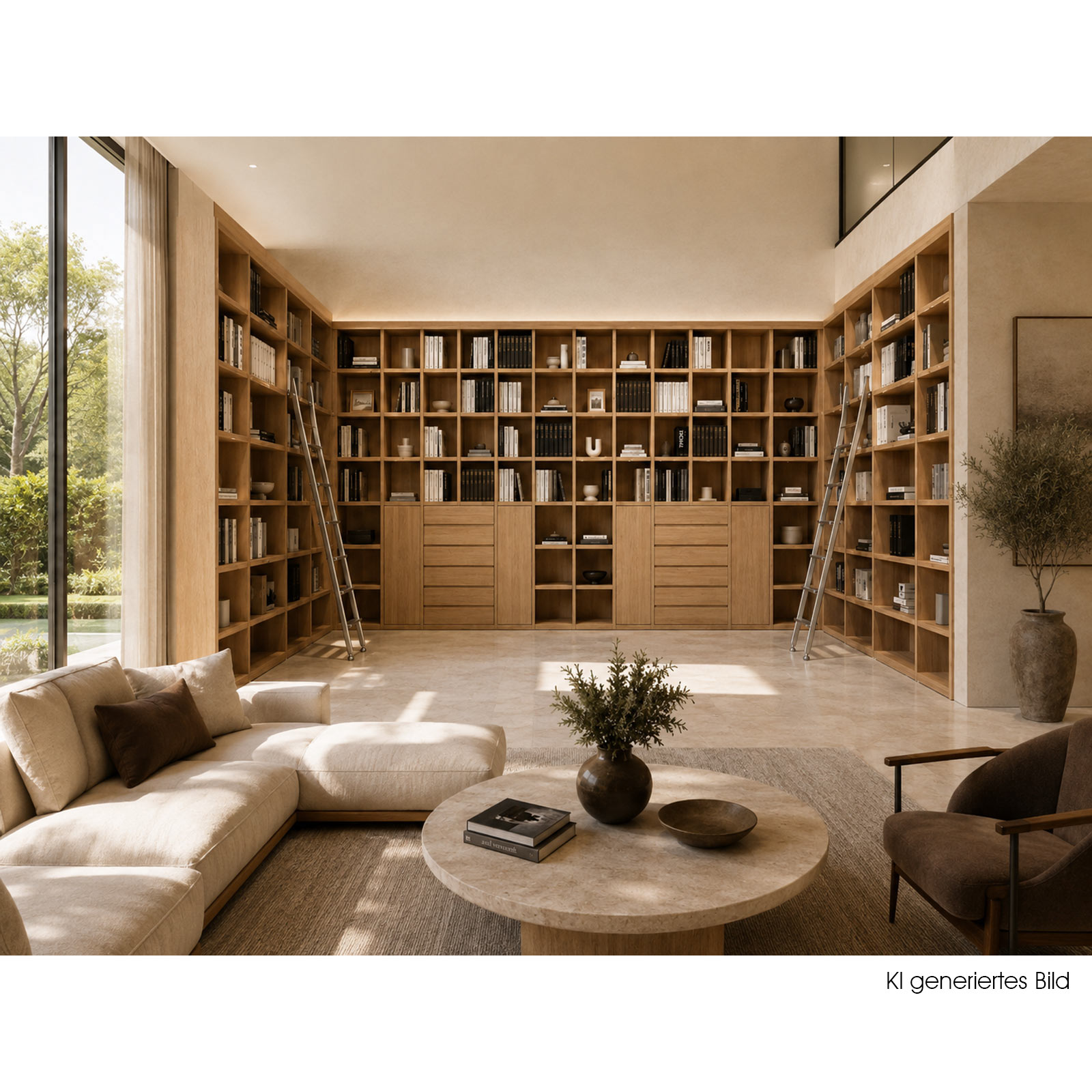 Publicum Bibliothekensystem von Cramer Holzmanufaktur