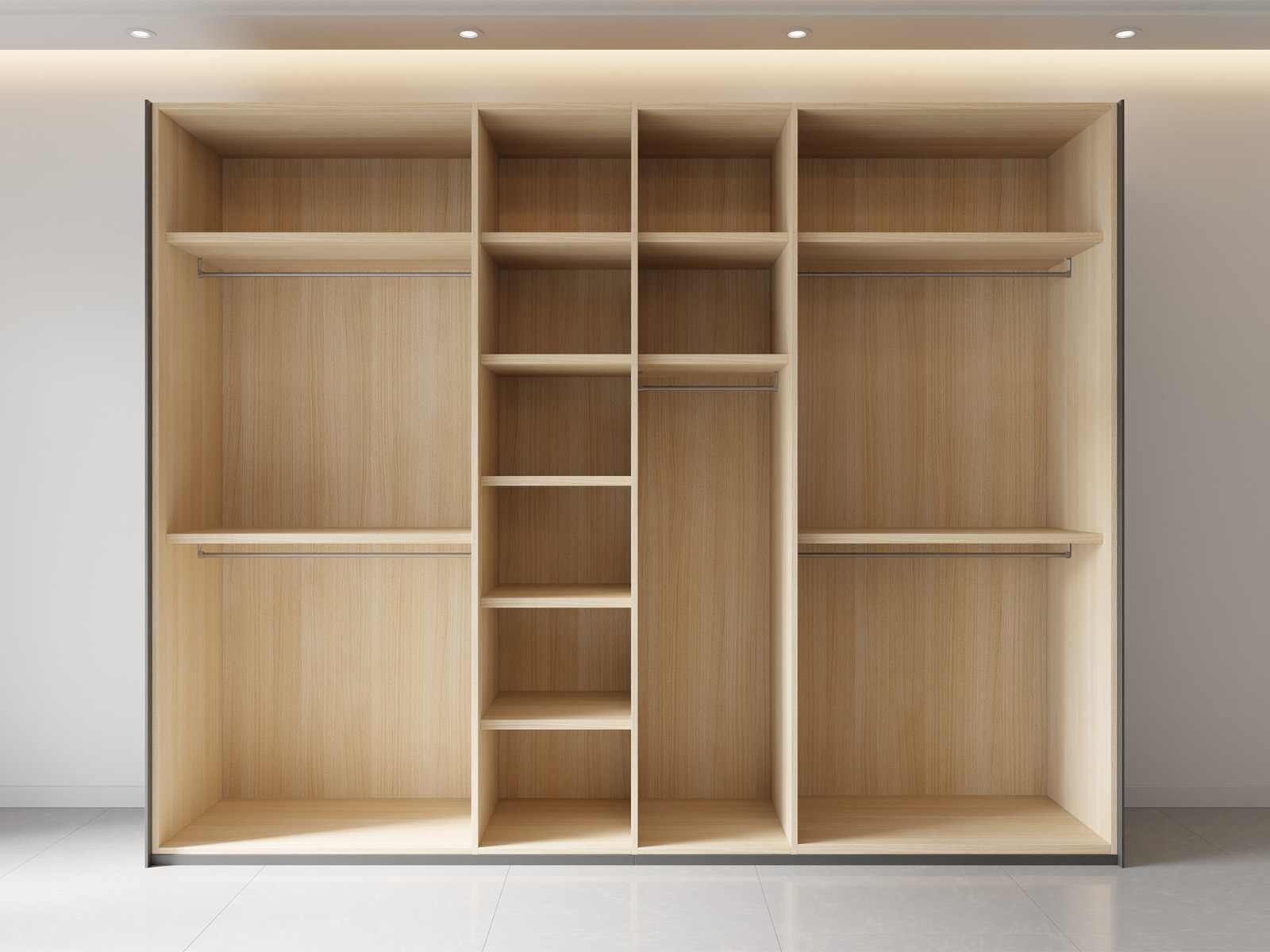 Refugium Kleiderschrank mit Drehtüren und Komfort-Ausstattung von Cramer Holzmanufaktur