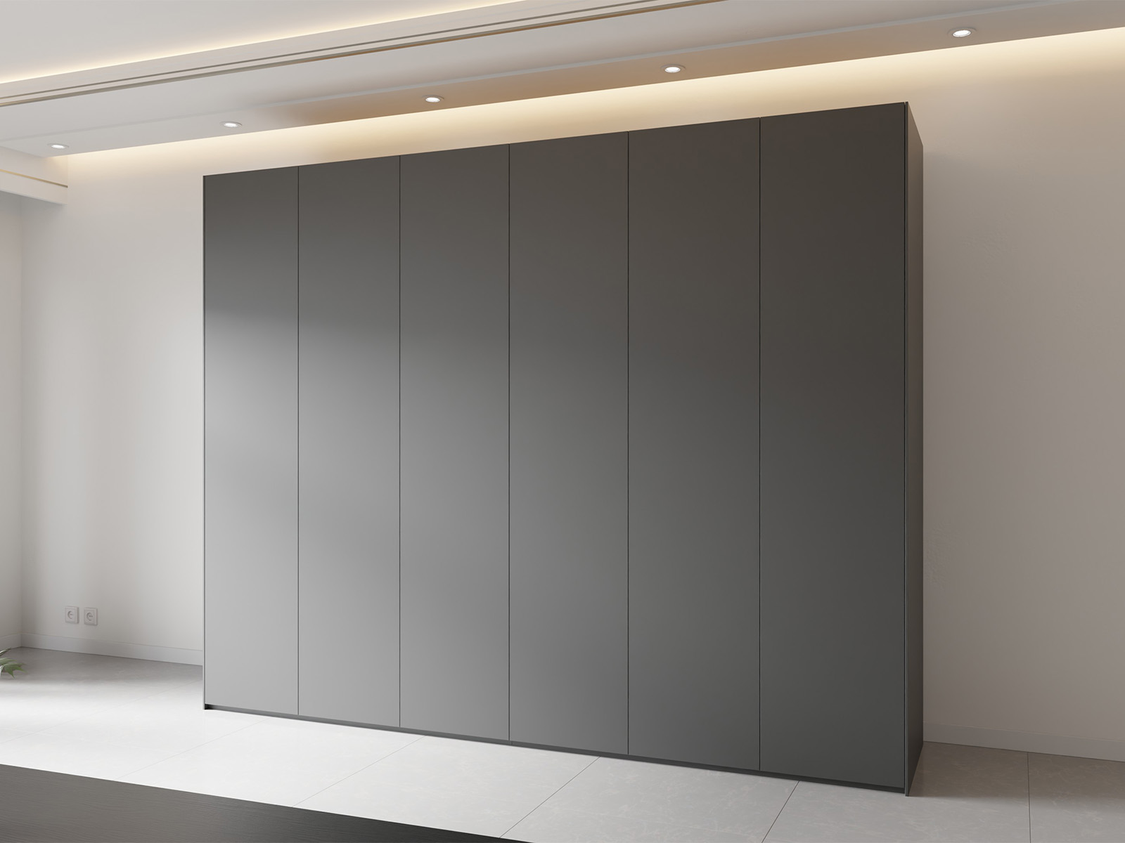 Refugium Kleiderschrank mit Drehtüren und Komfort-Ausstattung von Cramer Holzmanufaktur