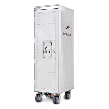 Bordbar Trolley Rivet Rocker NEW Lufthansa RETRO