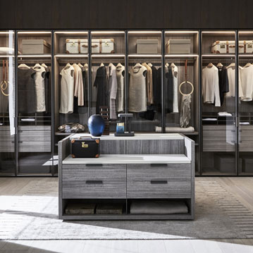 Molteni Gliss Master begehbar