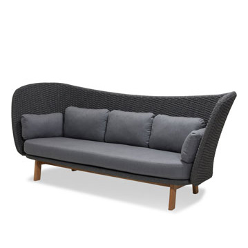 Cane-line Peacock Wing 3-Sitzer Sofa