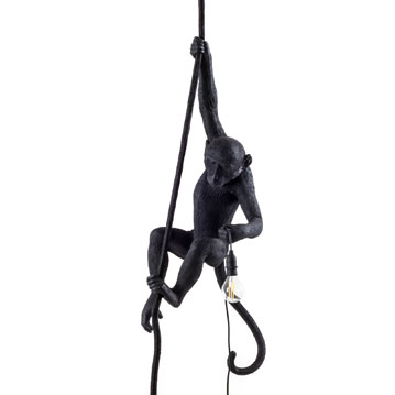 Seletti The Monkey Lamp Ceiling Version