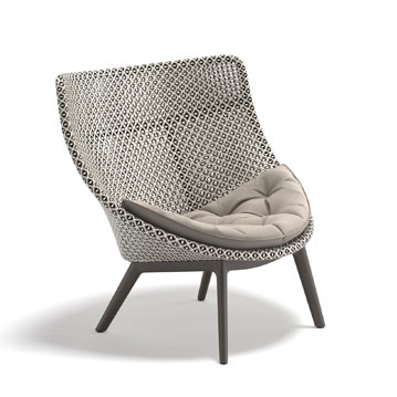 Dedon Mbrace Alu Hochlehner Sessel
