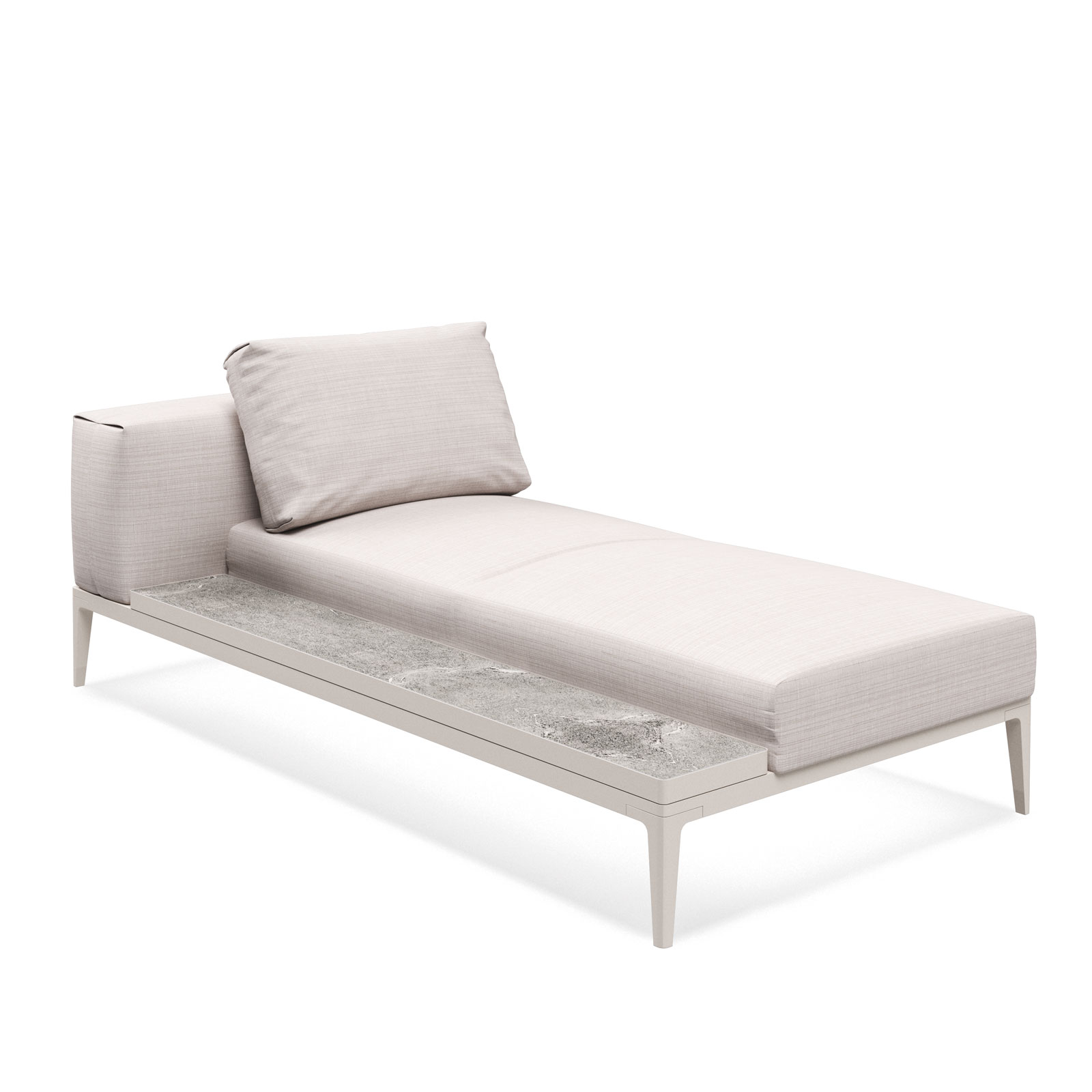 Grid Chaiselounge von Gloster