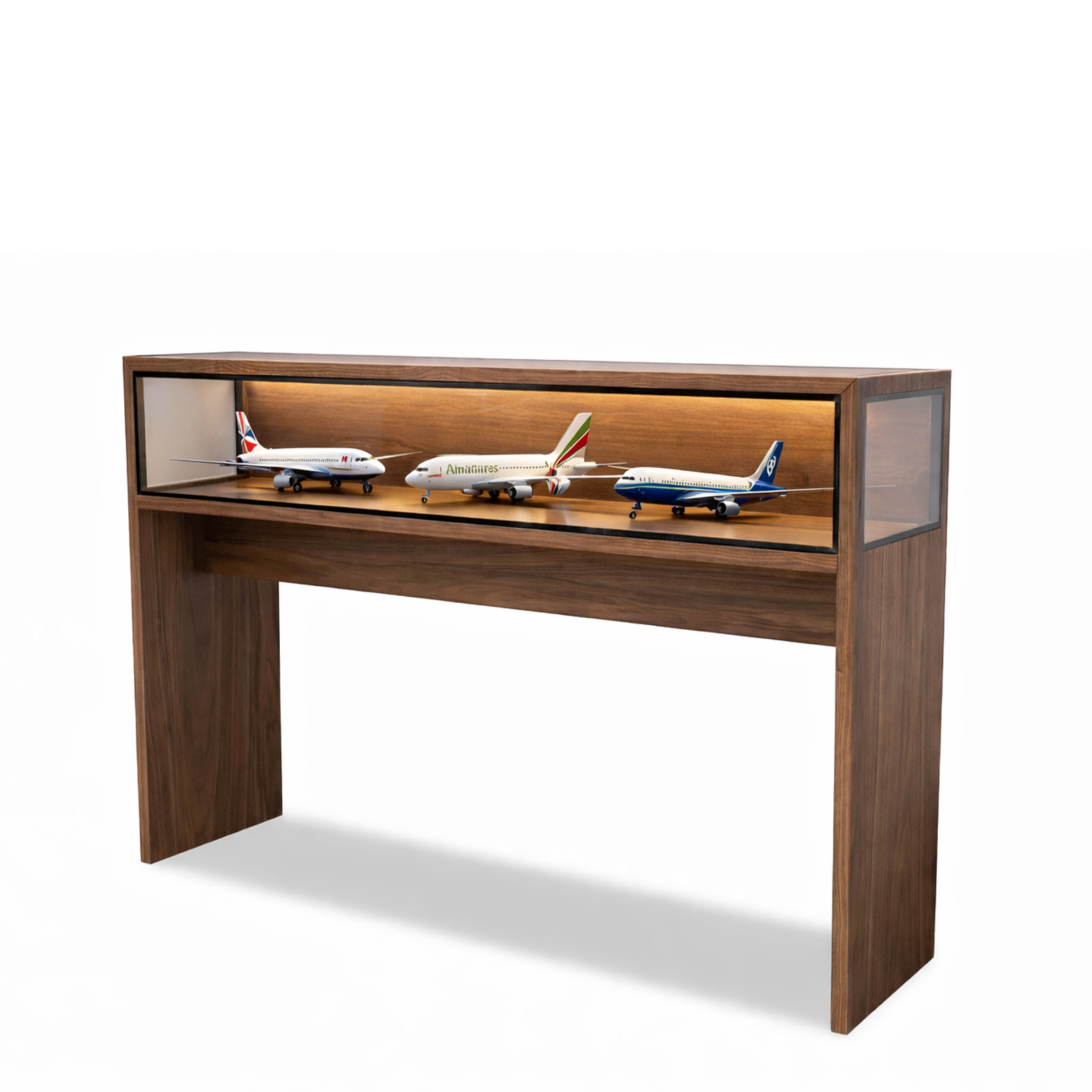 Arcum Konsole mit Verglasung von Cramer Holzmanufaktur