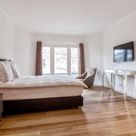 Umgestaltung von Wohnhäusern Penthouse an der Alster