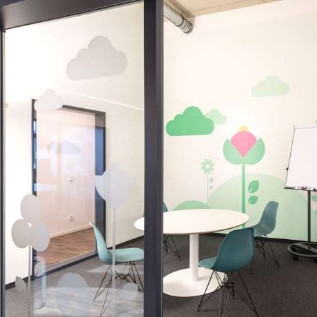 Planung und Einrichtung von Büros Headquarter im Industrial-Style