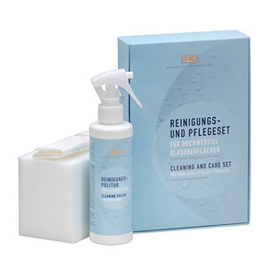 Reinigungsset f&uuml;r Glasoberfl&auml;chen