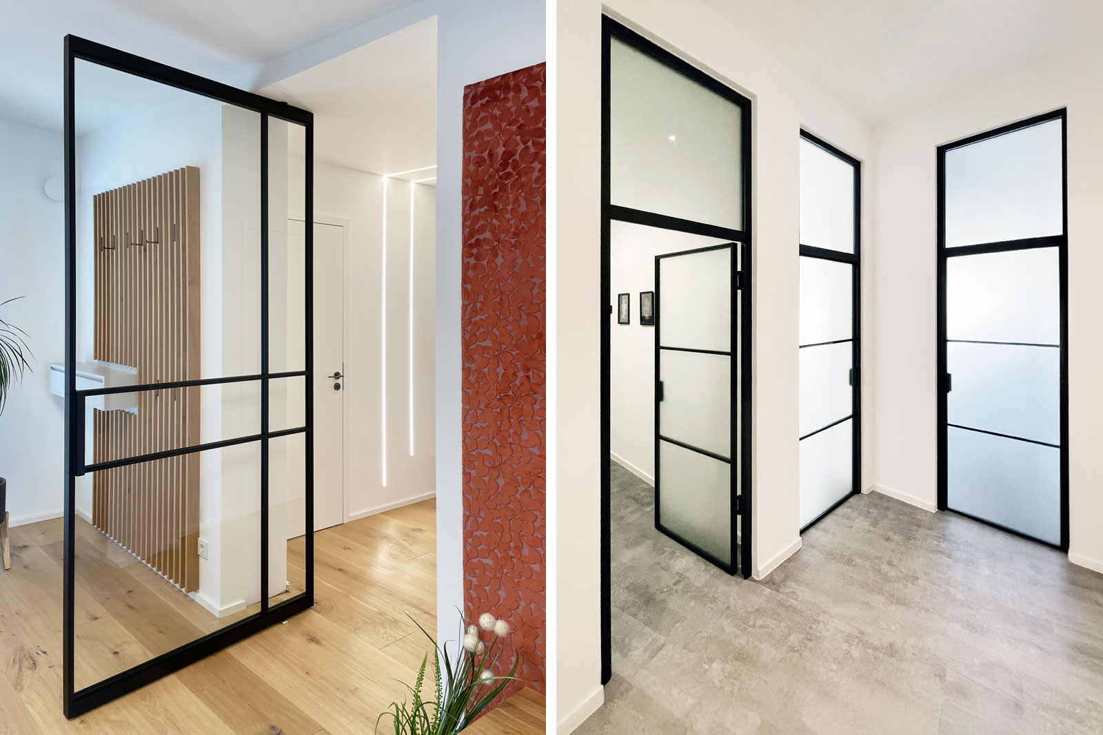 Lofttüren haben ihren Ursprung in der Architektur ehemaliger Industrie-Lofts