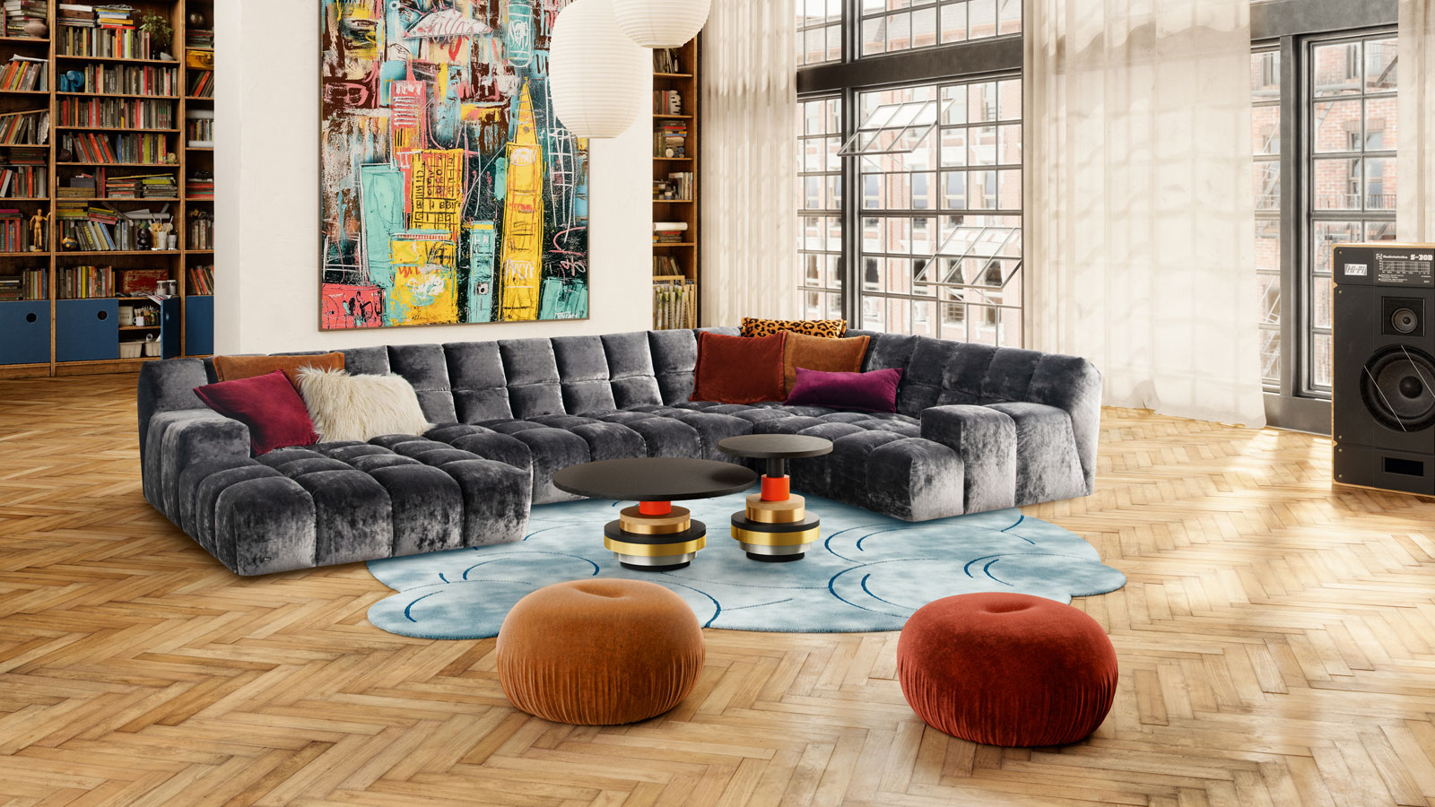 Modul-Sofa Ocean 7 von Bretz
