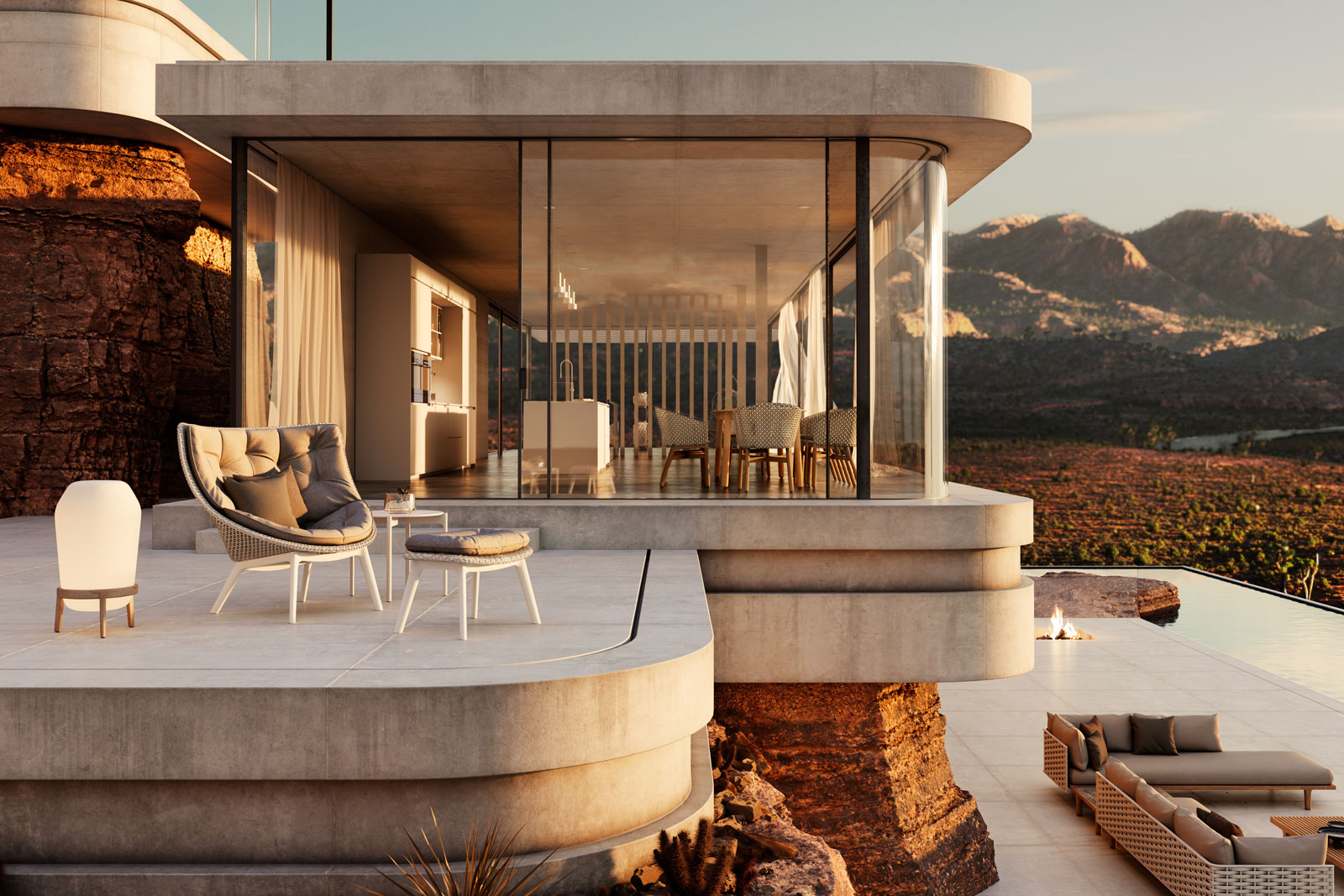 DEDON verbindet innovative Materialien mit traditioneller Handwerkskunst