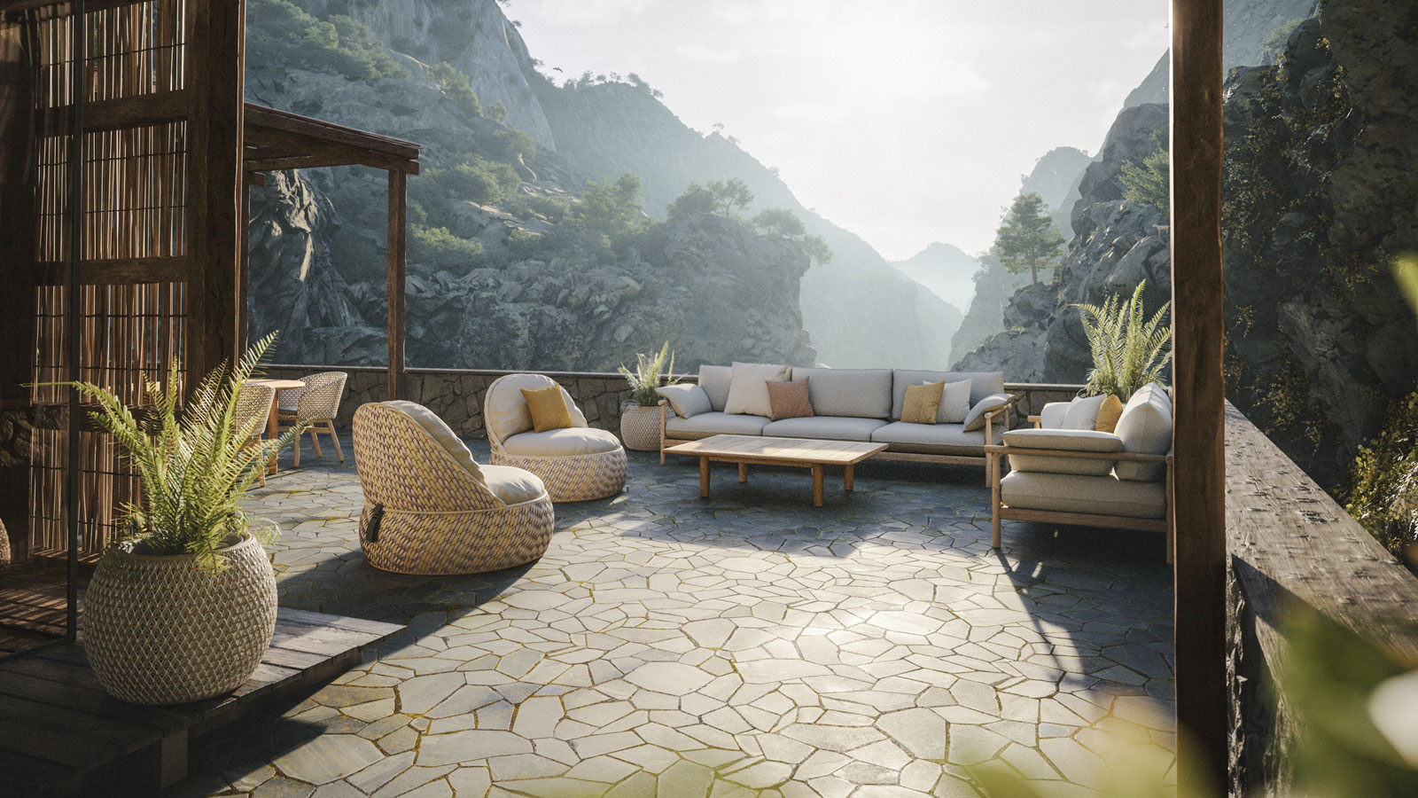 DEDON entwickelte sich innerhalb weniger Jahre zu einer der wichtigsten Marken im Bereich luxuri&ouml;ser Design-Gartenm&ouml;bel