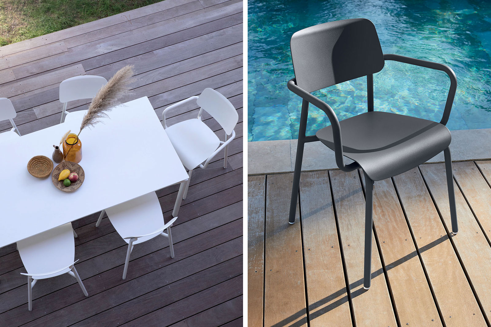 Outdoor-Stuhl Studie von Fermob