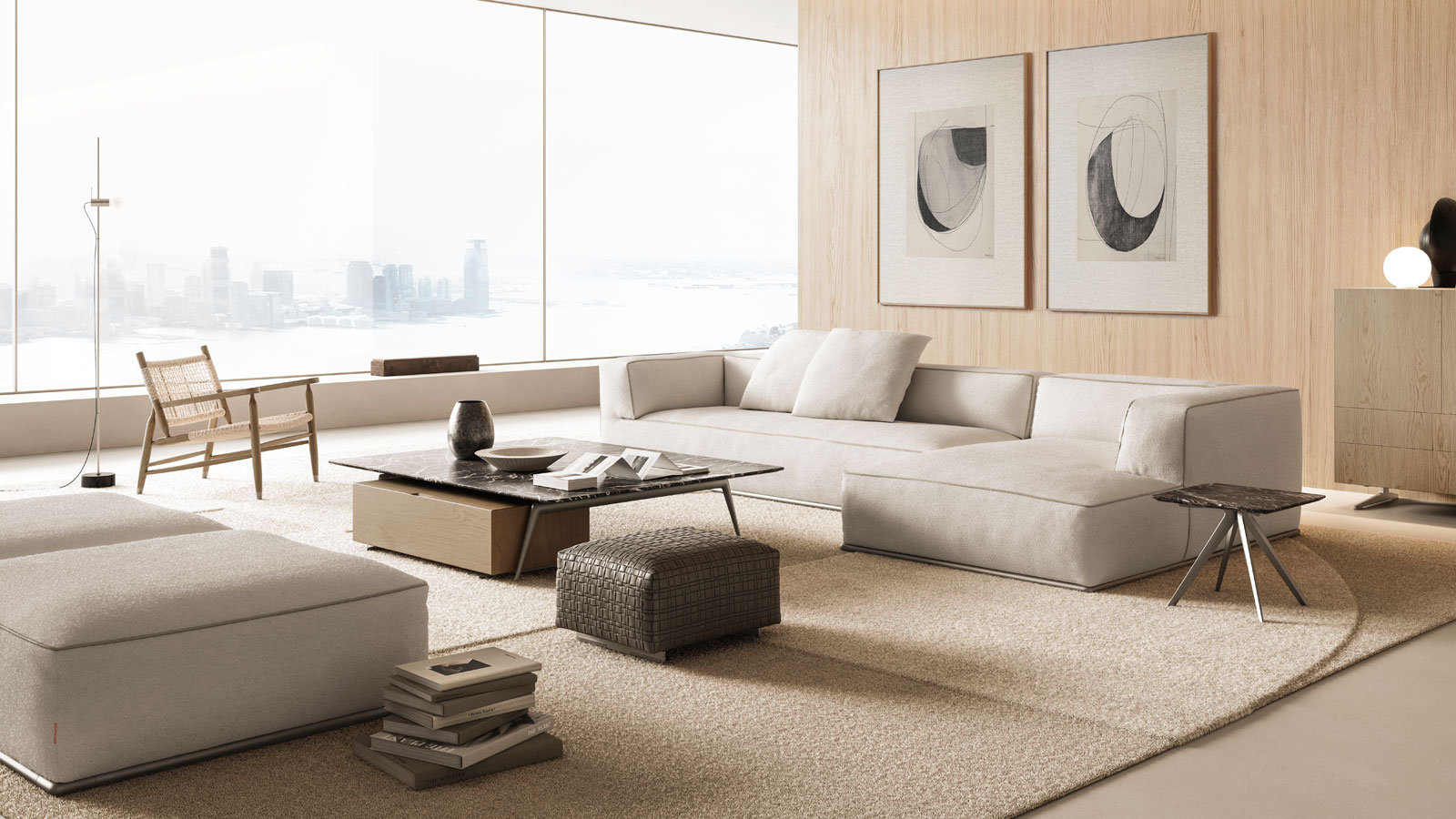 Sofa Perry von Flexform