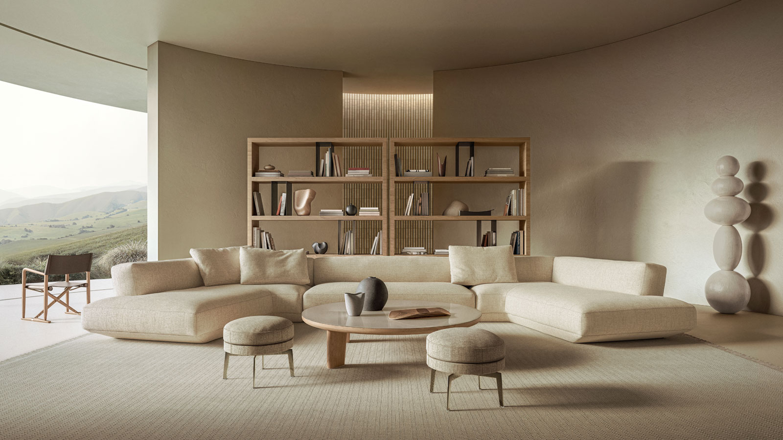 Sofasystem Loungescape von Flexform