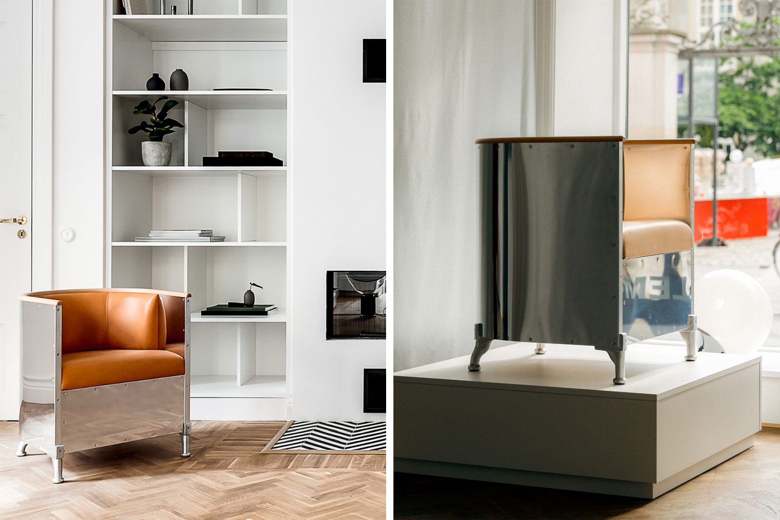 Sessel Aluminium von Källemo