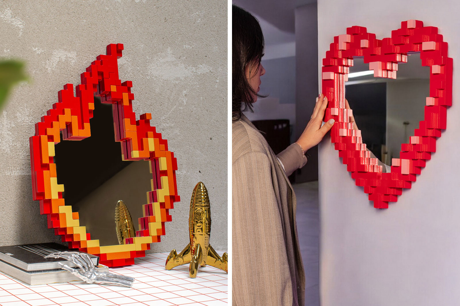 Pixel Mirror von Seletti