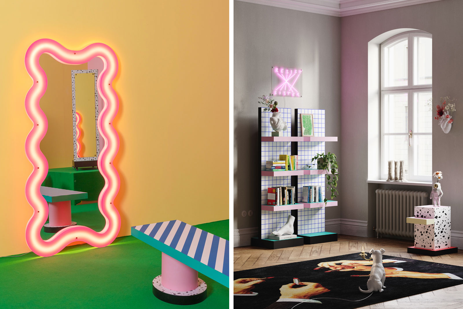 Entdecken Sie der kunstvollen und farbenfrohen Entwürfe von Seletti in der Cramer Wohnvilla