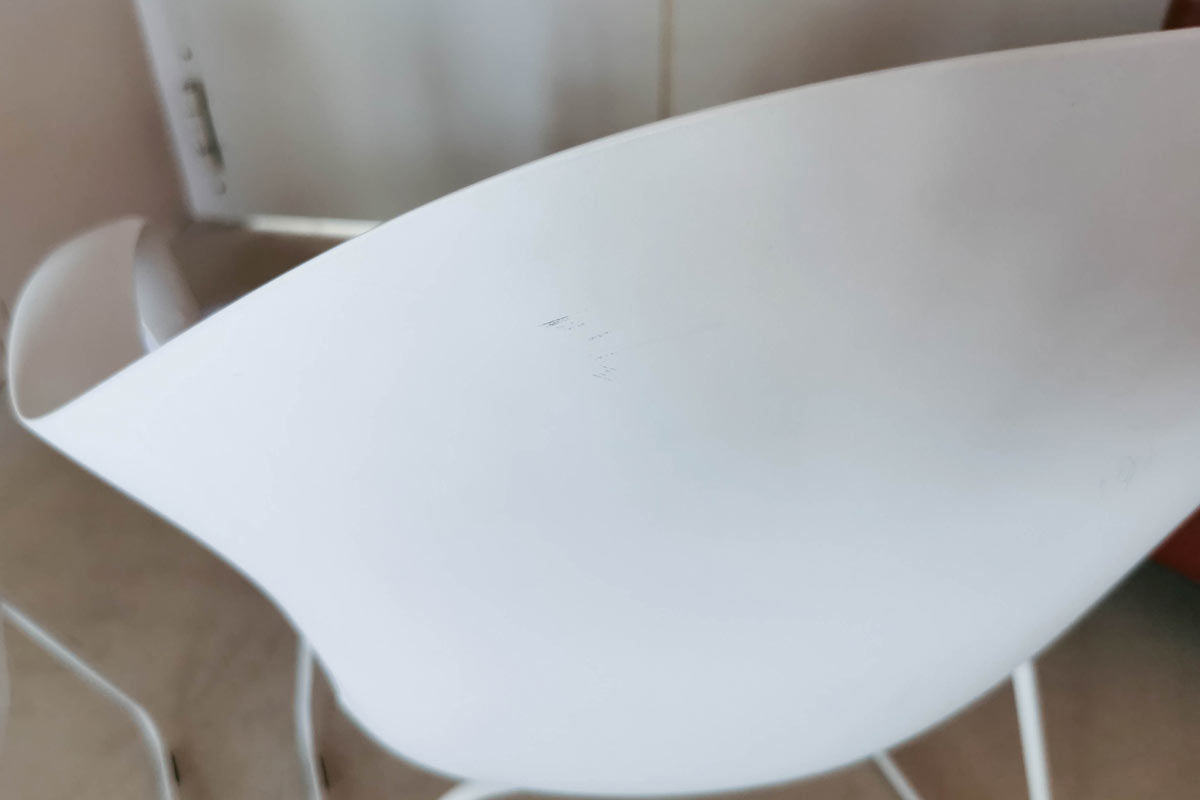 2er-Set Stuhl Elephant inkl. Sitzkissen von Kristalia