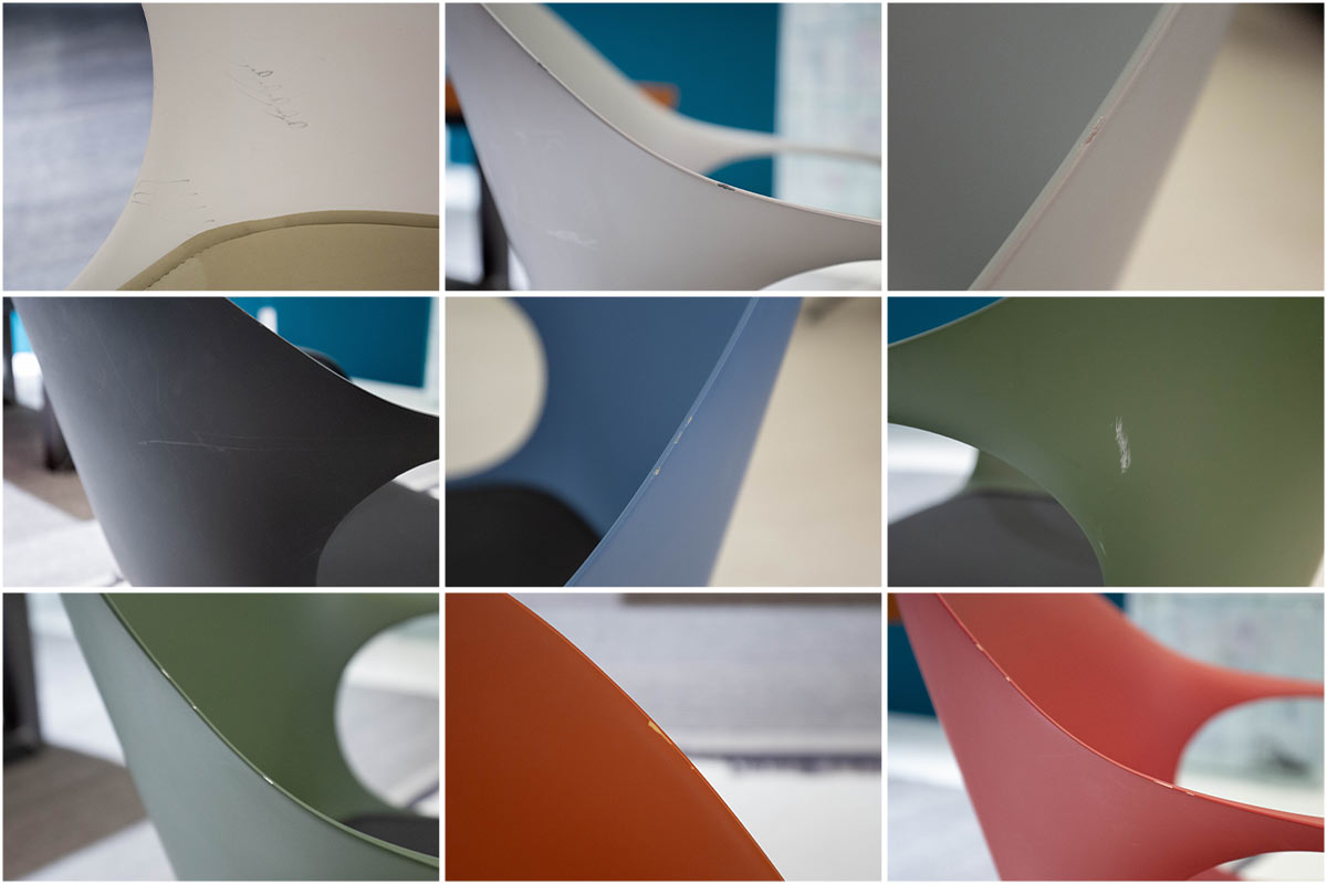 Stuhlgruppe Elephant von Kristalia