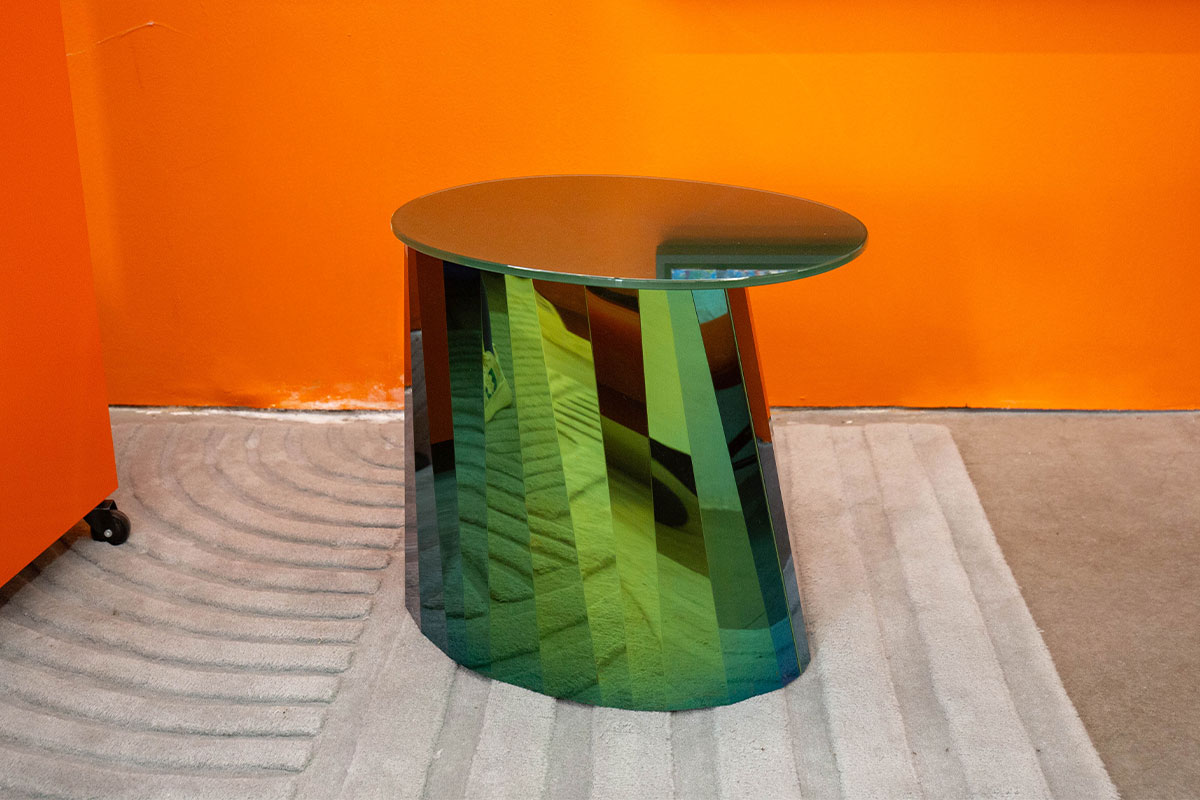 Beistelltisch Pli Side Table low von ClassiCon im Sale