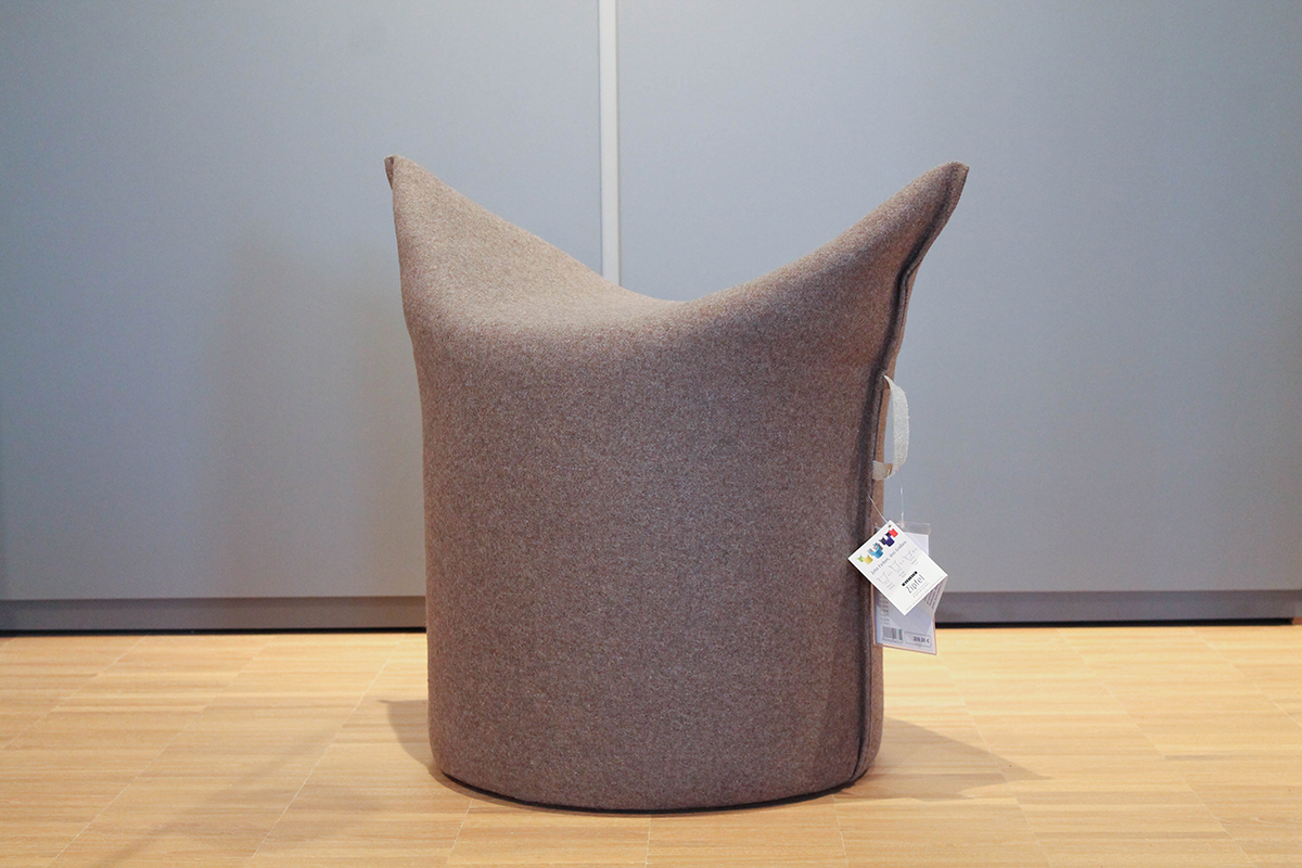 Hocker Zipfel niedrig von Werther im Sale