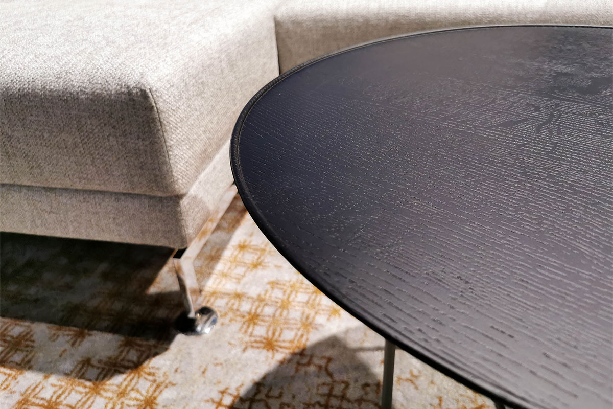 Beistelltisch Eiche schwarz von Scholtissek