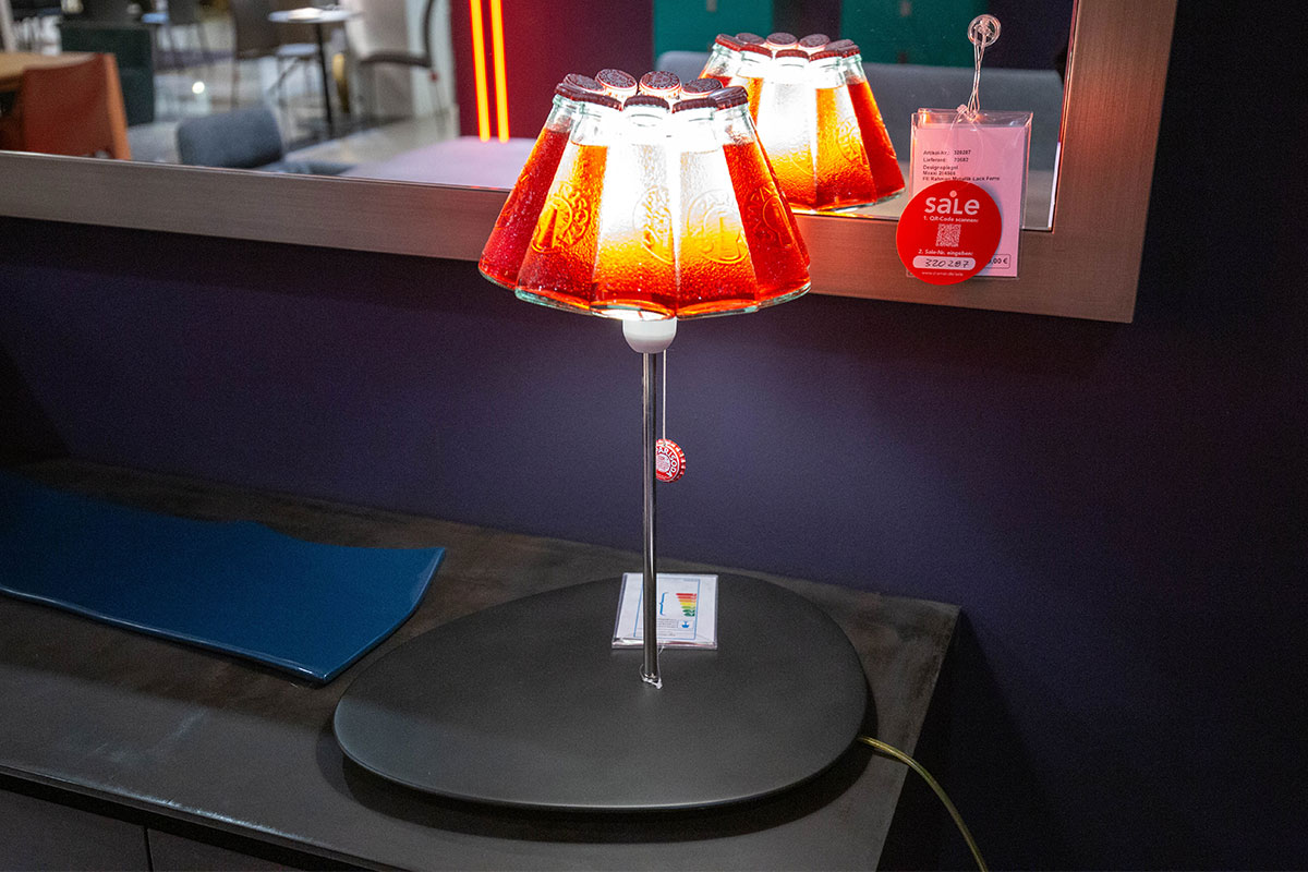 Tischleuchte Campari Bar von Ingo Maurer im Sale