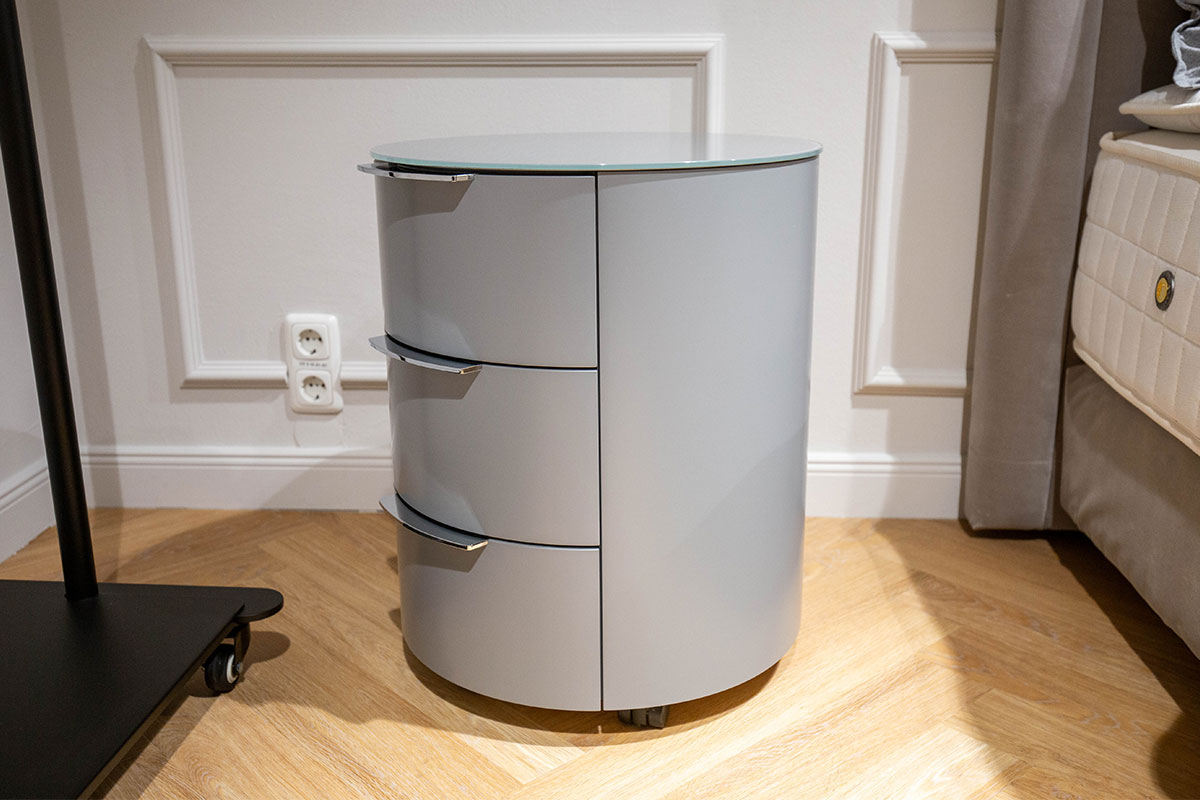 Rundkommode Conga zement von Sch�nbuch