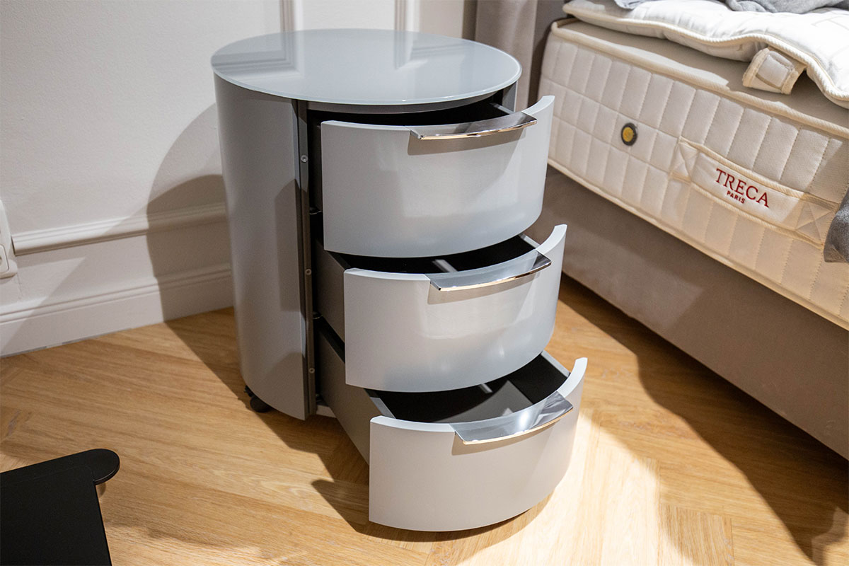 Rundkommode Conga zement von Sch�nbuch