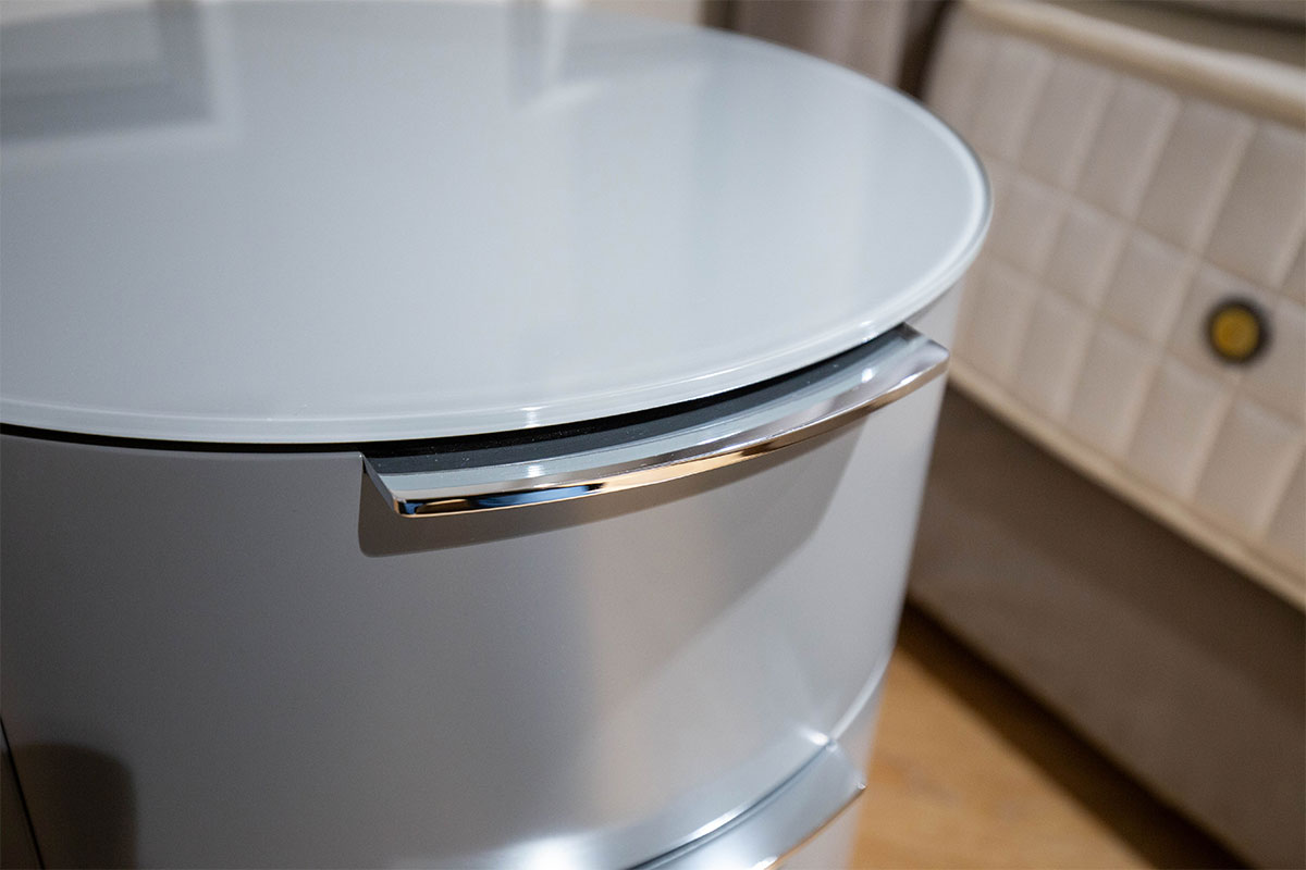 Rundkommode Conga zement von Sch�nbuch