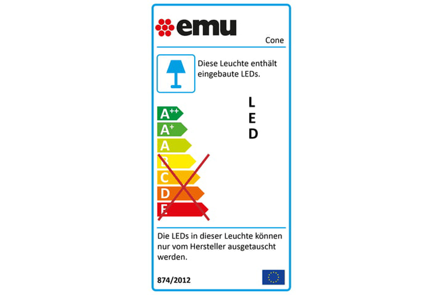 Outdoor-Leuchte Cone von Emu