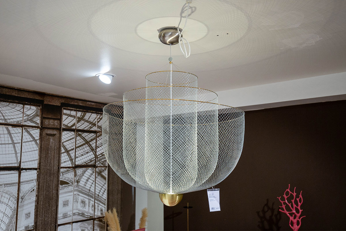 Hängeleuchte Meshmatics Chandelier von Moooi im Sale