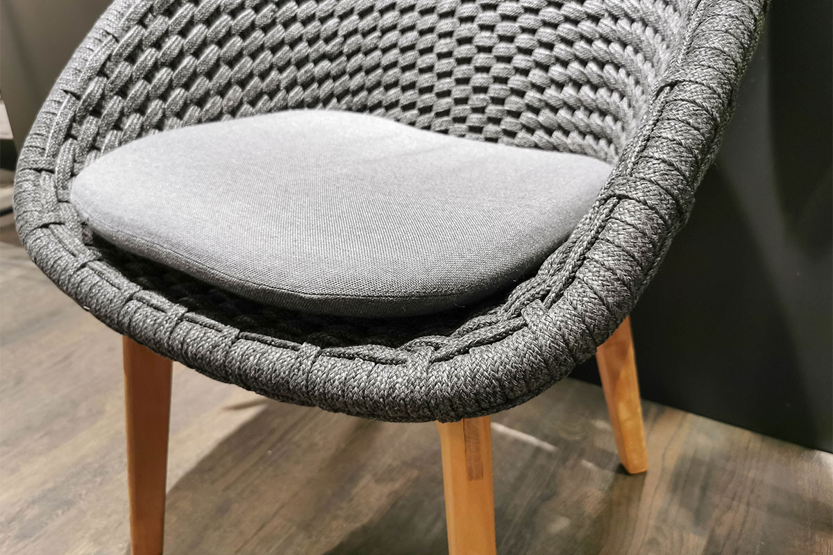 4er-Set Outdoor-Sessel Peacock von Cane-line