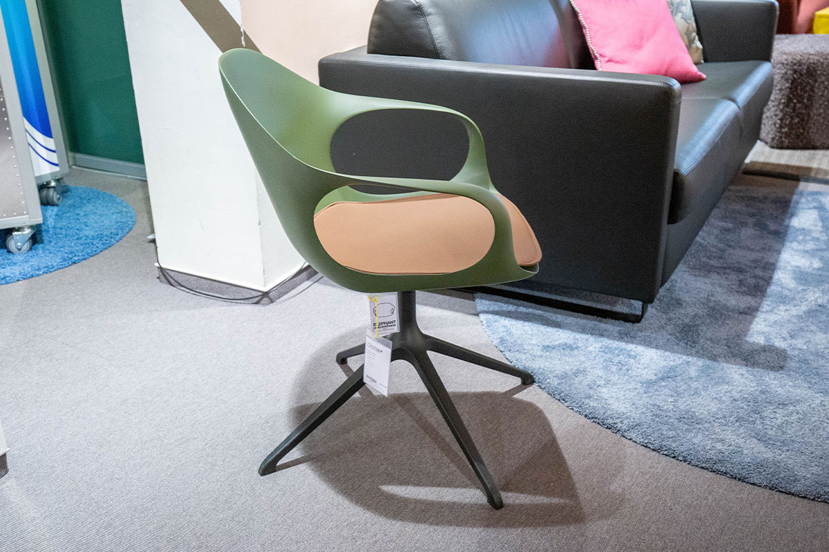 Stuhl Elephant inkl. Sitzkissen von Kristalia