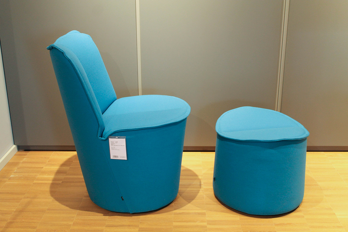 Drehsessel mit Hocker Nenou von COR