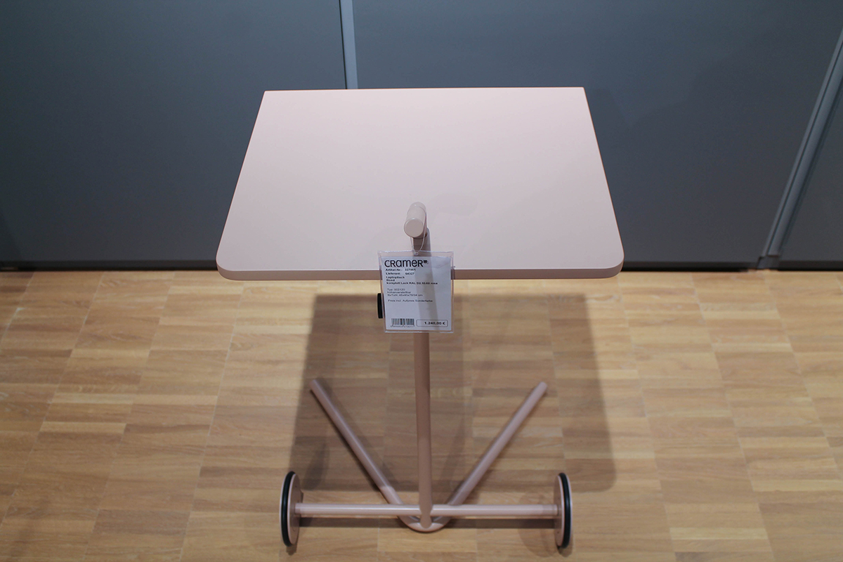 Laptoptisch Bond in Rosa von COR