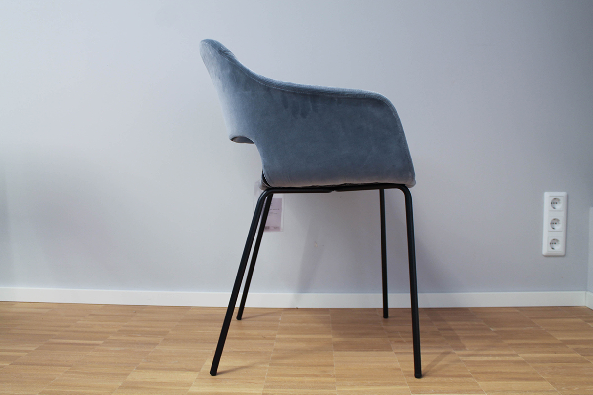 Armlehnstuhl-Set Babila mit Stoffbezug von Pedrali