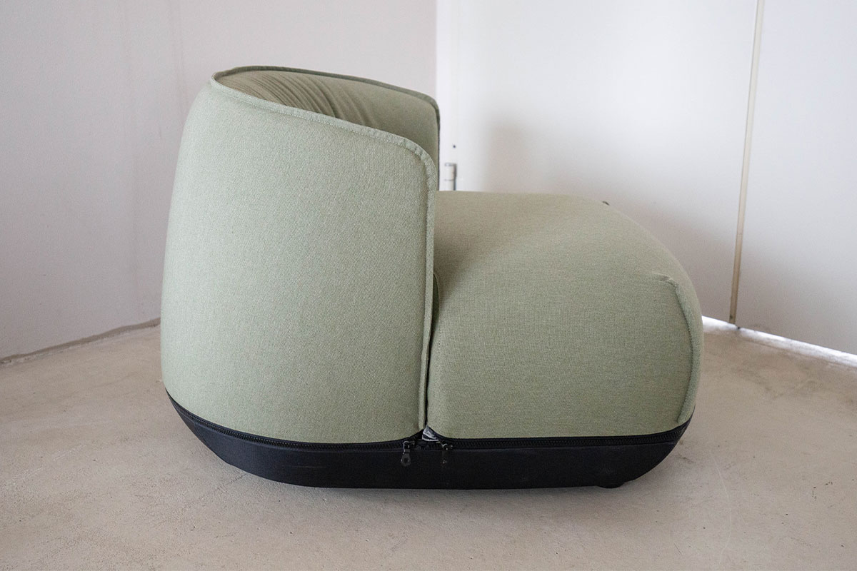 Outdoor-Loungesessel Brioni salbeigr�n von 