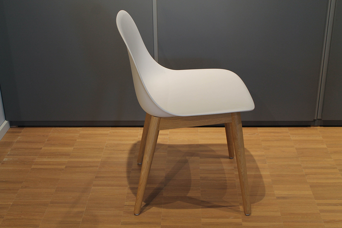 Stuhl Fiber Chair Wood von Muuto