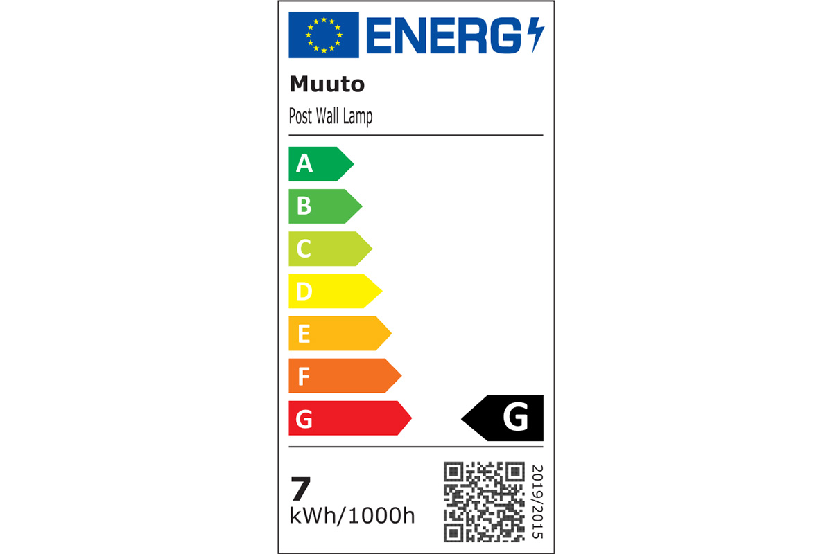 Wandleuchte Post Wall Lamp von Muuto