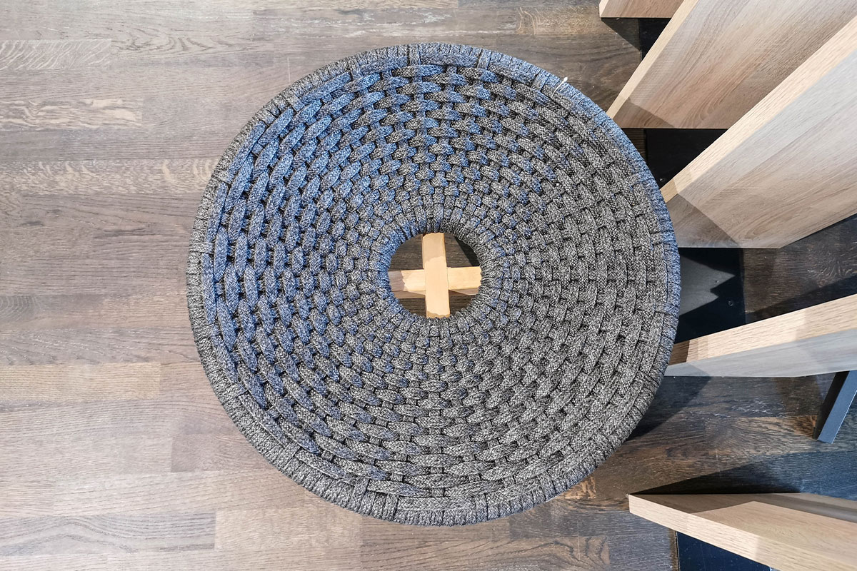 Outdoor-Hocker Peacock von Cane-line