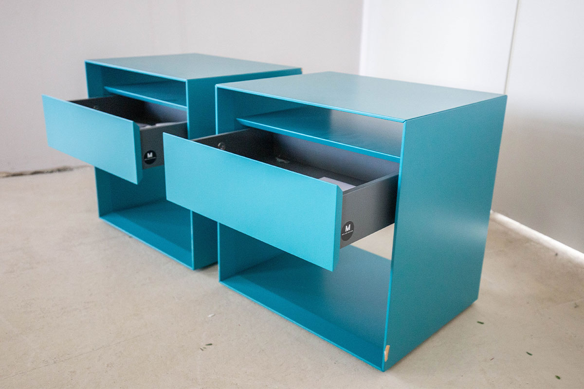 Nachtkommode Rag Box 2er Gruppe von Möller Design