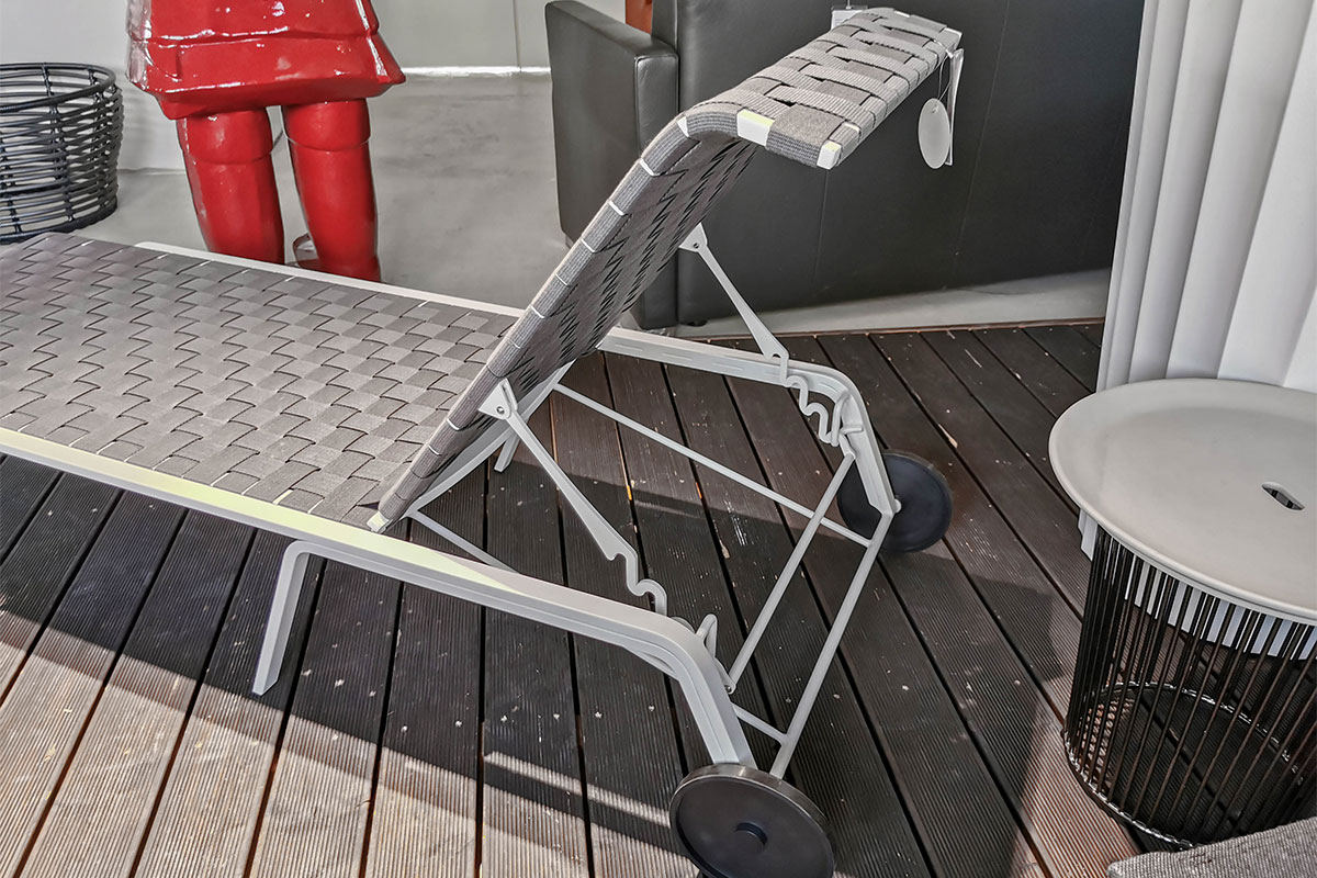 Outdoor-Liege Rest Lettino von Kristalia