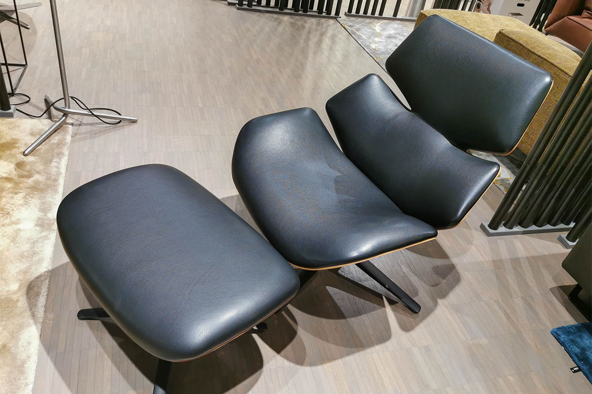 Sessel Shrimp inkl. Hocker von COR