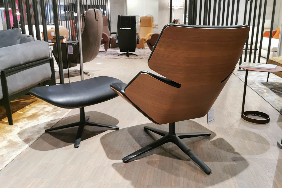 Sessel Shrimp inkl. Hocker von COR