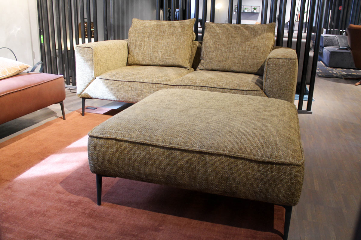 Sofa Longueville Landscape JR-8180, inkl. Hocker von Jori
